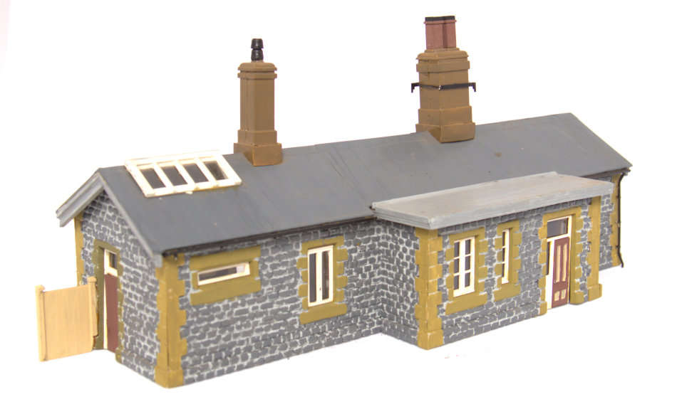 Scenery OO Gauge GWR Station Building (Ratio Kit 504) was sold for